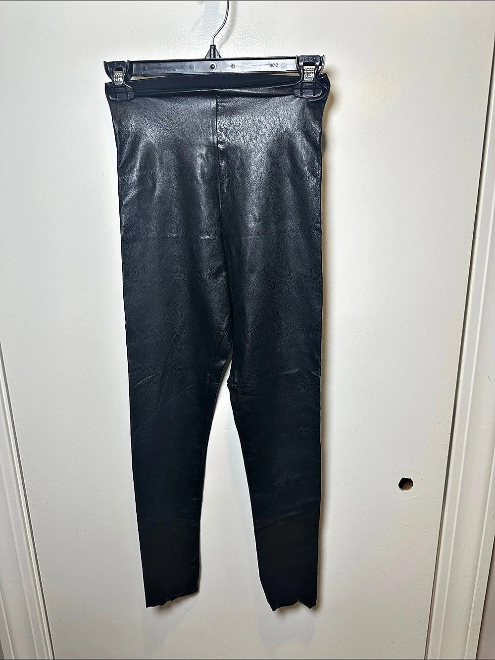 Commando Perfect Control Faux Leather Leggings Black Small (55)